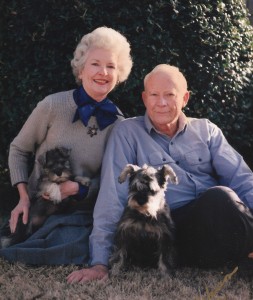 Courtney Sands with her late husband, Bill, in 1991. Courtesy Heather Stephens
