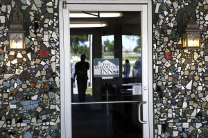 The entrance to The Samaritan Inn in McKinney. The organization was founded in 1984. Photo/Lara Solt