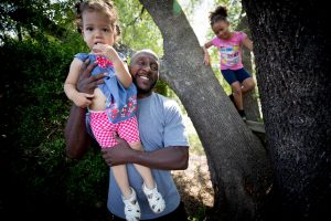 Before going to prison, Marc Wilson was set up to pass on wealth-building opportunities to his children and grandchildren, like a house and tuition help. / Photos: Allison V. Smith for KERA
