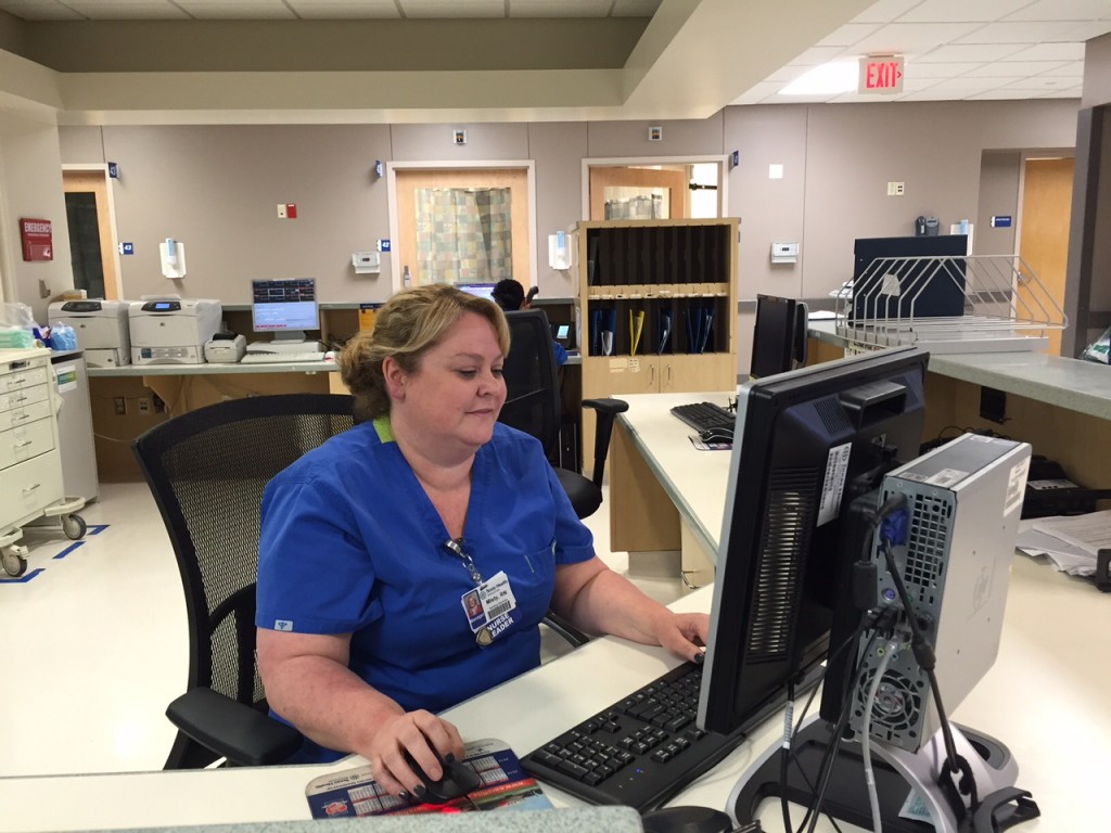 Misty Cogburn, Emergency Department Nurse Manager at Texas Health Resources Dallas. Photo: Lauren Silverman
